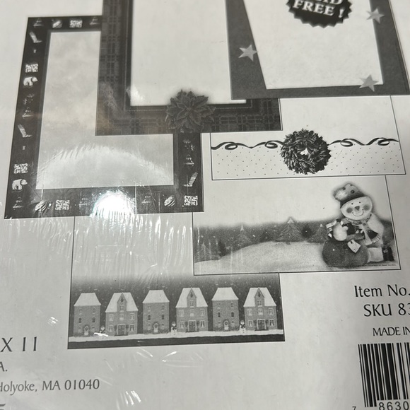 Santa And Gingerbread stationary - Picture 6 of 7